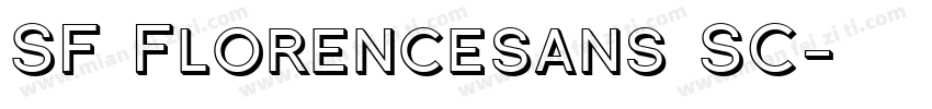 SF Florencesans SC字体转换